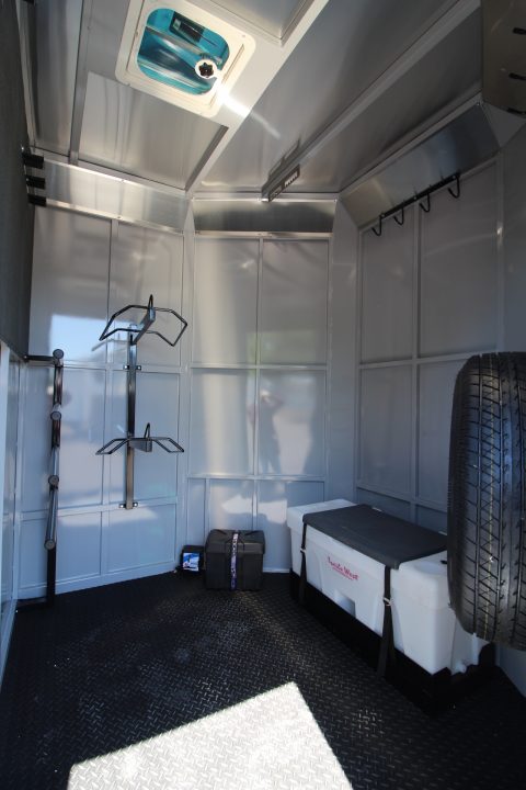 New 2027 Trails West Royale Plus Warmblood 2 Horse Trailer - Grey Paint - 2 Escape Doors - No Mangers