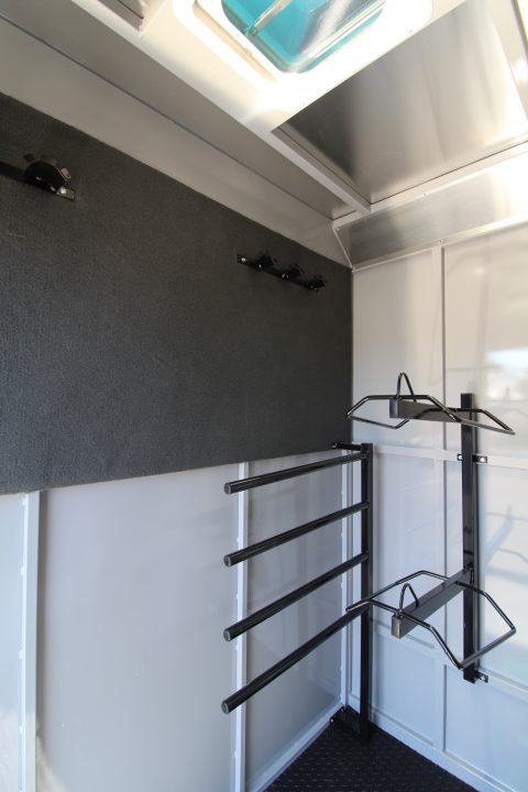 New 2027 Trails West Royale Plus Warmblood 2 Horse Trailer - Grey Paint - 2 Escape Doors - No Mangers
