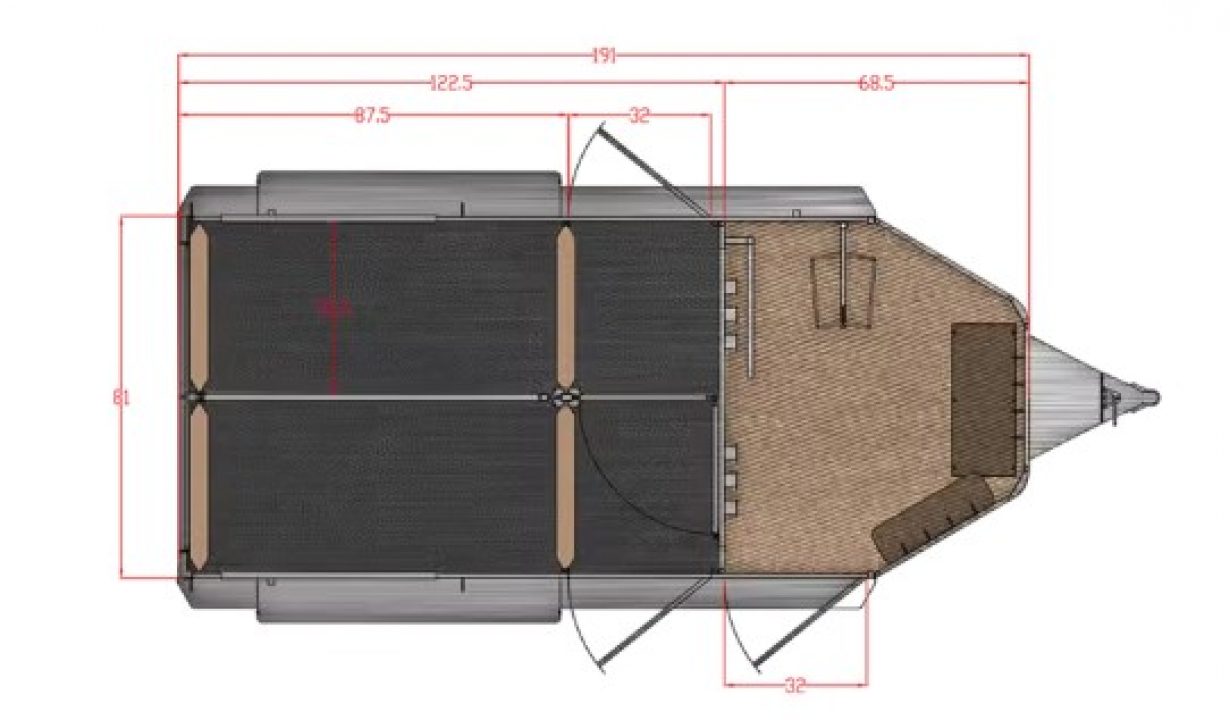 New 2027 Trails West Royale Plus Warmblood 2 Horse Trailer - Grey Paint - 2 Escape Doors - No Mangers