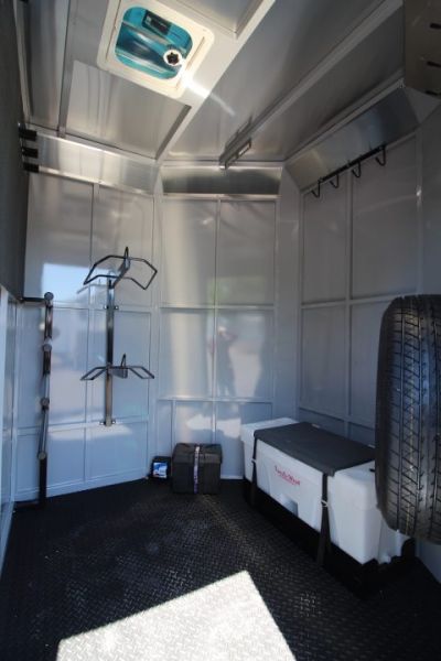 New 2027 Trails West Royale Plus Warmblood 2 Horse Trailer - Grey Paint - 2 Escape Doors - No Mangers