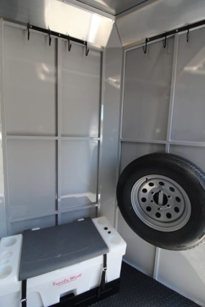 New 2027 Trails West Royale Plus Warmblood 2 Horse Trailer - Grey Paint - 2 Escape Doors - No Mangers