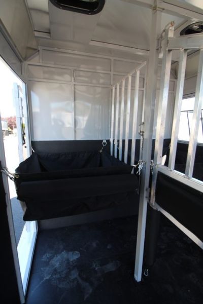 New 2027 Trails West Royale Plus Warmblood 2 Horse Trailer - Grey Paint - 2 Escape Doors - No Mangers