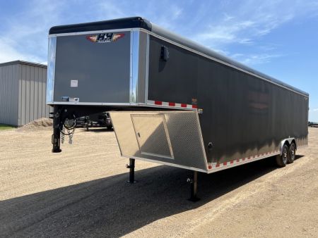 New 2026 H&H Trailers 26 Gooseneck Cargo / Enclosed Trailer
