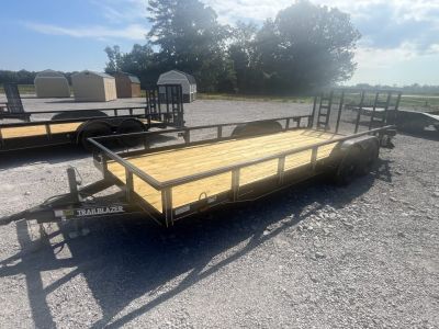 New 2026 Triple R 82X18 (16+2) UTILITY TRAILER 10K WITH KICKER GATE