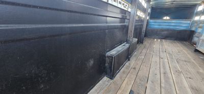 Used 1987 Hillsboro 7' x 22' Stock / Stock Combo Trailer