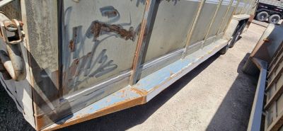 Used 1987 Hillsboro 7' x 22' Stock / Stock Combo Trailer