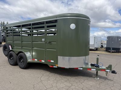 New 2026 Delco Trailers S616 Stock / Stock Combo Trailer