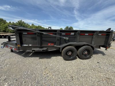 New 2026 Diamond C LPT 210 Dump Trailer, PACESETTER EDITION, HYD JACK, 7GA FLOOR, FORK HOLDERS, 32” SIDES, 23K GVWR