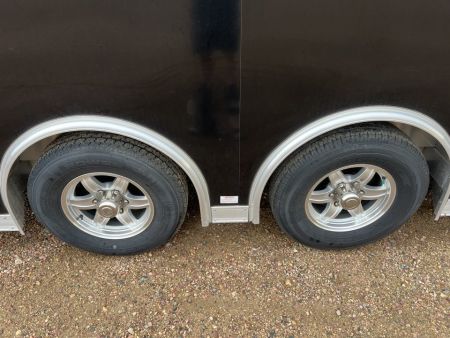 Used 2023 ATC Raven 101x20 Aluminum Enclosed Carhauler Trailer