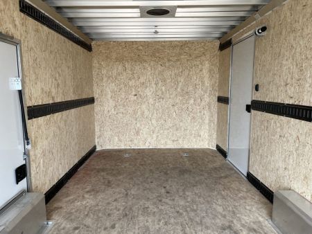 Used 2023 ATC Raven 101x20 Aluminum Enclosed Carhauler Trailer