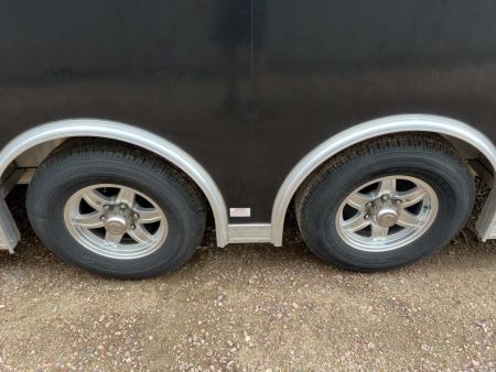 Used 2023 ATC Raven 101x20 Aluminum Enclosed Carhauler Trailer
