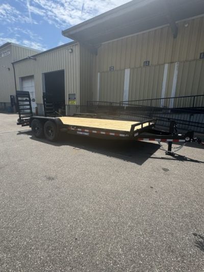 New 2026 Sure-Trac 82 X18' Equipment Trailer / 14K GVWR