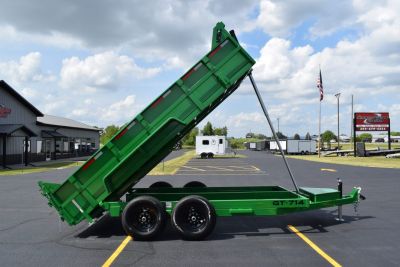 New GRIFFIN 7x14 14K DUMP TRAILER w/ TELESCOPING CYLINDER