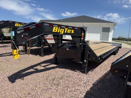 New 2026 Big Tex Trailers 22GN-33D5A Flatbed Trailer