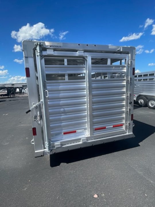 New 2026 Featherlite Trailers 8127 7.5x24 Stock Trailer