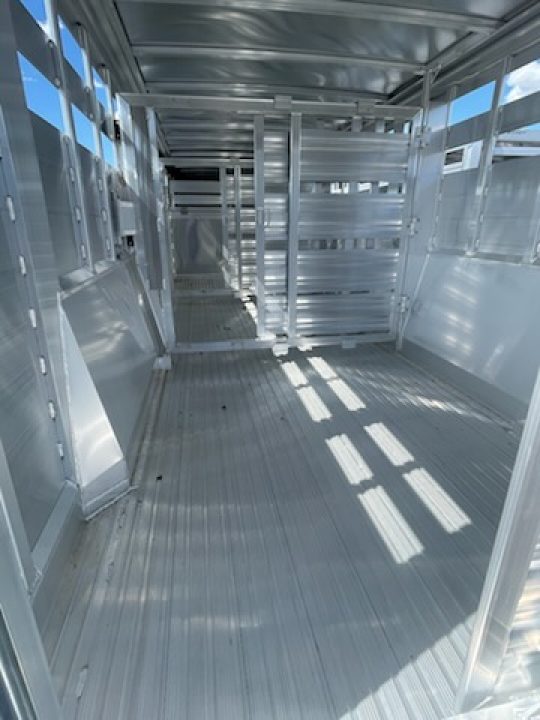 New 2026 Featherlite Trailers 8127 7.5x24 Stock Trailer