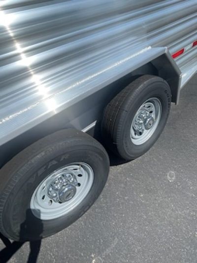 New 2026 Featherlite Trailers 8127 7.5x24 Stock Trailer