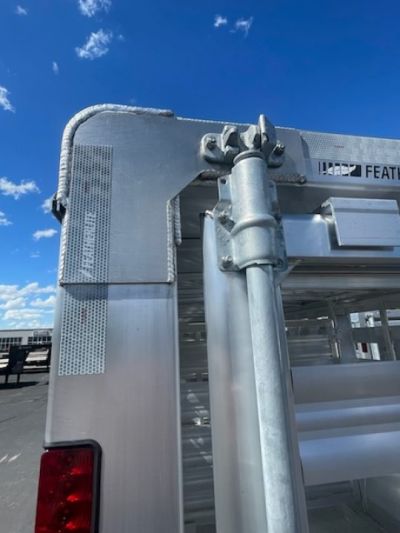 New 2026 Featherlite Trailers 8127 7.5x24 Stock Trailer
