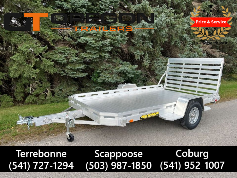 New 2027 Aluma 77 x12' Utility Trailer 3K