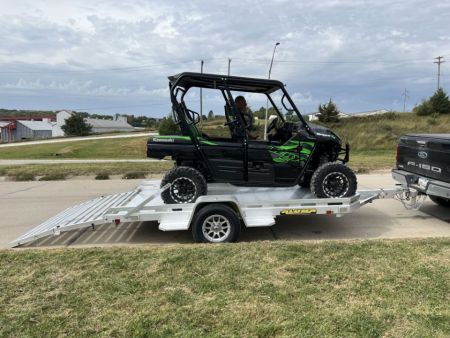 New 2027 Aluma 77"x12' Utility Trailer 3K