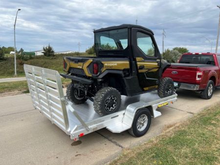 New 2027 Aluma 77"x12' Utility Trailer 3K