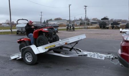 New 2027 Aluma 68"x10' Utility Trailer 3K