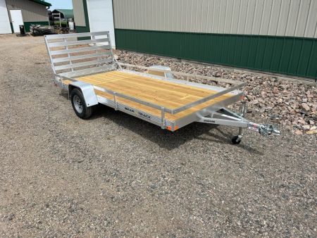 New 2026 Bear Track 80 x14' Aluminum Utility - Wood Floor