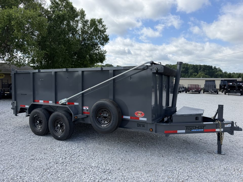 New 2026 Top Hat DX14-16X83 (4FT SIDES ) TELESCOPIC Dump Trailer