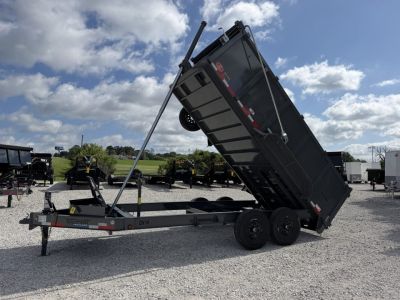 New 2026 Top Hat DX14-16X83 (4FT SIDES ) TELESCOPIC Dump Trailer