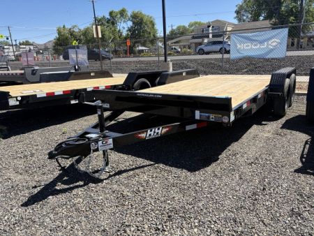 New 7x16 (14+2) TA 7K H&H Car Hauler