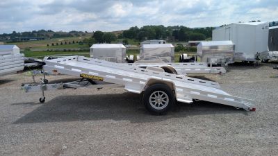 New 2027 Aluma 6'8  x 15 HD TILT Utility Trailer w/ Brakes