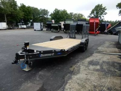 New 2026 Diamond C 82x16' Equipment, 2' Dove & Flip Ramps LPX207