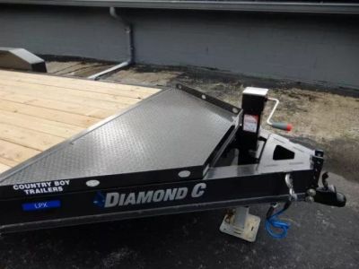 New 2026 Diamond C 82x16' Equipment, 2' Dove & Flip Ramps LPX207