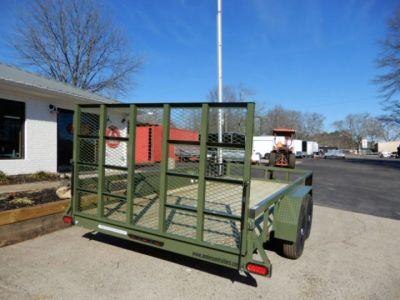 New 2026 Anderson 7x16' Heavy Duty Landscape, Ramp Gate, Side Ramps