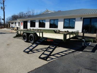 New 2026 Anderson 7'x16' Landscape, Gate Ramp & Side Ramp, 7800# Payload