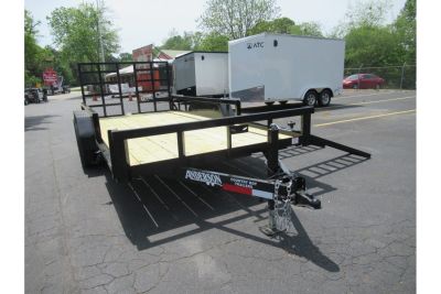 New 2026 Anderson 7x16 Heavy Duty Landscape, 9950 GVWR, Ramp Gate, Side Ramps