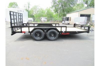 New 2026 Anderson 7x16 Heavy Duty Landscape, 9950 GVWR, Ramp Gate, Side Ramps