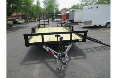 New 2026 Anderson 7x16 Heavy Duty Landscape, 9950 GVWR, Ramp Gate, Side Ramps