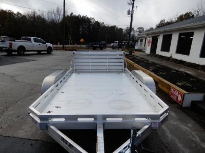 New 2027 Aluma 78"x12' Utility, 7" Sides, Bi-Fold Tailgate 7812BT