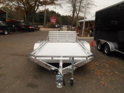New 2026 Aluma 78"x12' Utility, 8.5" Rails 7812TA-BT