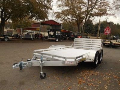 New 2026 Aluma 78 x12' Utility, 8.5  Rails 7812TA-BT