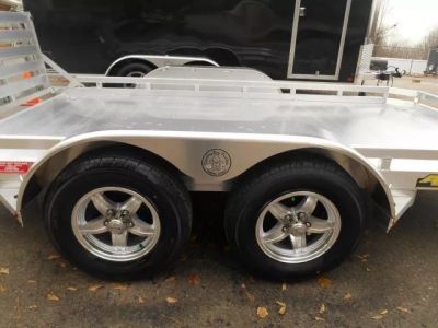 New 2026 Aluma 78"x12' Utility, 8.5" Rails 7812TA-BT