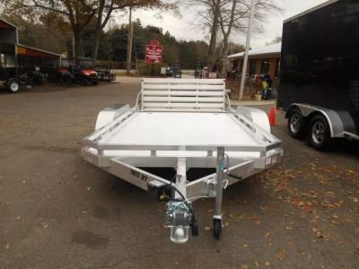 New 2026 Aluma 78"x12' Utility, 8.5" Rails 7812TA-BT