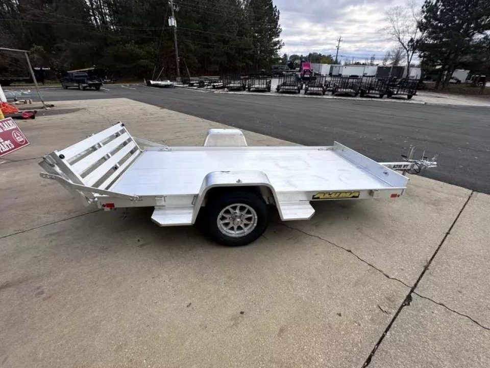 New 2026 Aluma 63"x10' Utility, Bi-Fold Tailgate 6310S-BT