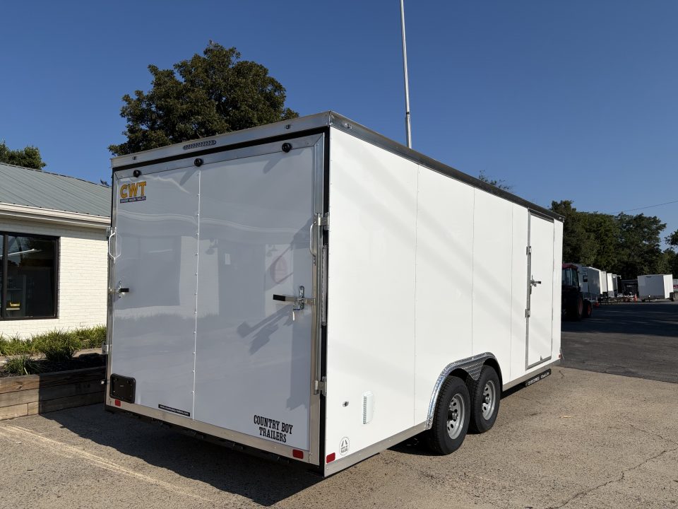 New 2027 Covered Wagon 8.5x20 Enclosed Car Hauler, 7' Tall