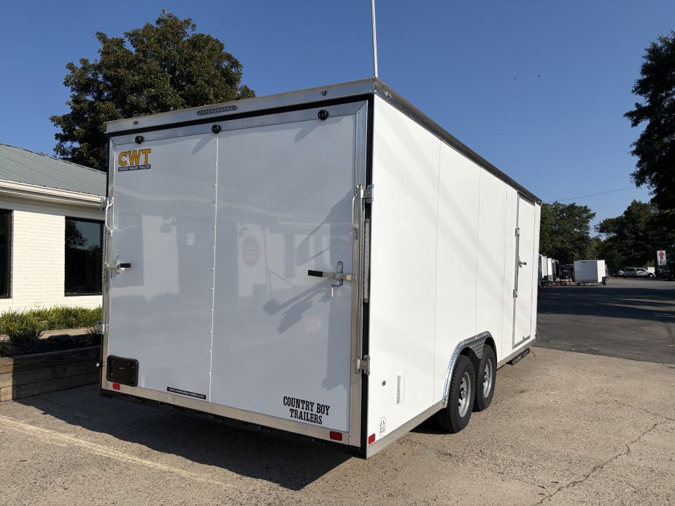 New 2027 Covered Wagon 8.5x20 Enclosed Car Hauler, 7' Tall