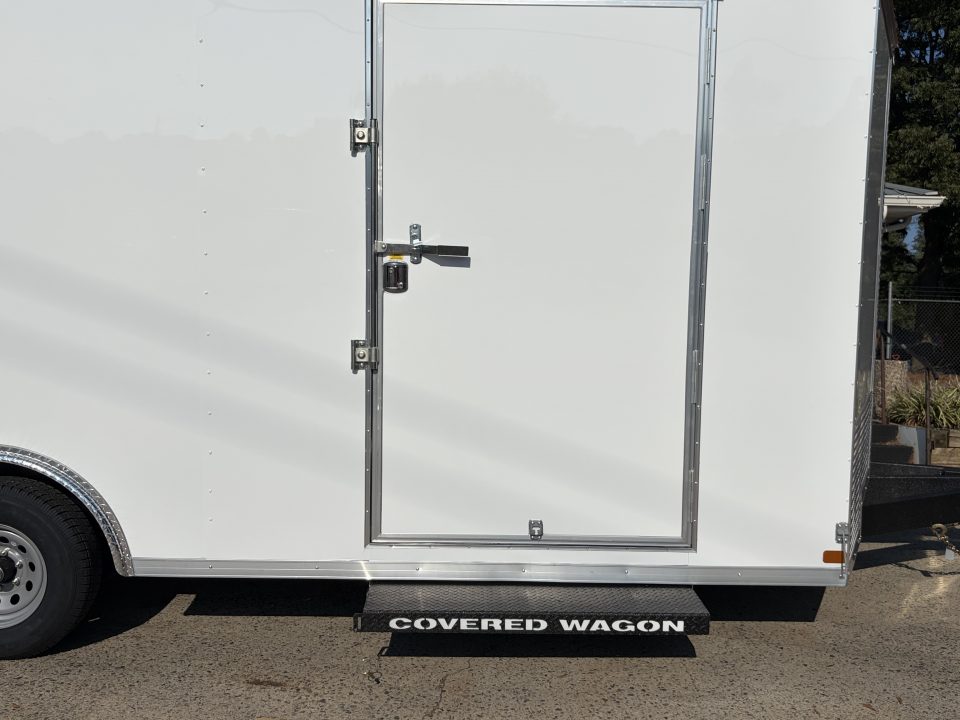 New 2027 Covered Wagon 8.5x20 Enclosed Car Hauler, 7' Tall