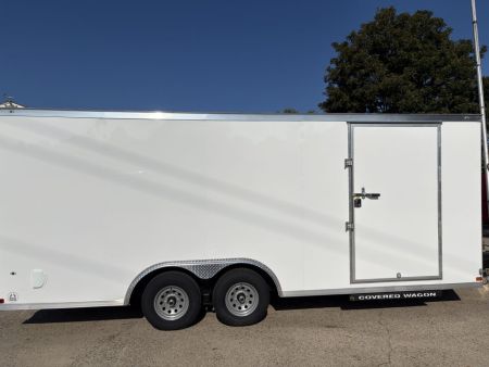 New 2027 Covered Wagon 8.5x20 Enclosed Car Hauler, 7' Tall