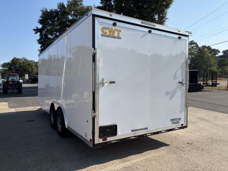 New 2027 Covered Wagon 8.5x20 Enclosed Car Hauler, 7' Tall