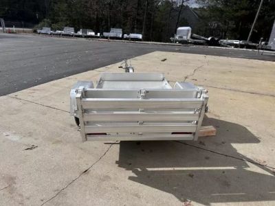 New 2027 Aluma 4'x6' Utility, w/Bi-fold Ramp Gate 486S-BT